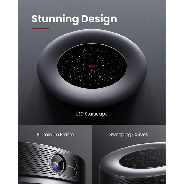 Nebula Cosmos Max 4K Projector – 1500 Lumens, Dolby Audio, Android TV Nebula Cosmos Max 4K Projector – 1500 Lumens, Dolby Audio, Android TV