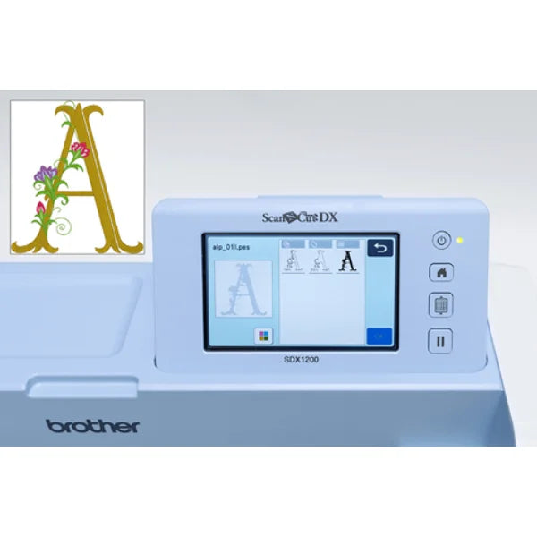 Brother ScanNCut DX SDX1200 Smart Cutting Machine – 600 dpi Scanner Brother ScanNCut DX SDX1200 Smart Cutting Machine – 600 dpi Scanner