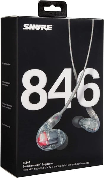 Shure SE846-CL-EFS Earphone, Clear Shure SE846-CL-EFS Earphone, Clear