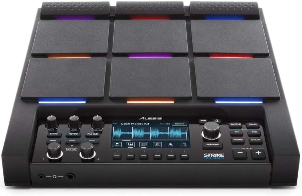 Alesis Strike Multipad 9-Trigger Percussion Pad With RGB Backlighting Sampler Alesis Strike Multipad 9-Trigger Percussion Pad With RGB Backlighting Sampler