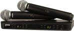 Shure BLX288UK/SM58X-K14 Dual Channel Wireless System Vocal Microphone Shure BLX288UK/SM58X-K14 Dual Channel Wireless System Vocal Microphone