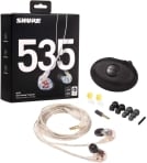 Shure SE535-CL Professional Earphones, Sound Isolating with Triple High Definition Micro Drivers Shure SE535-CL Professional Earphones, Sound Isolating with Triple High Definition Micro Drivers