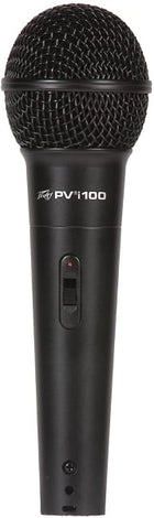 Peavey PVI-100 1/4 Inch Cable With Dynamic Cardioid Microphone