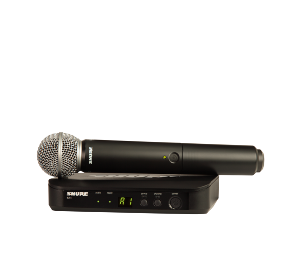 SHURE - BLX24UK/SM58X-K14 BLX24 Wireless Vocal System With SM58 Handheld