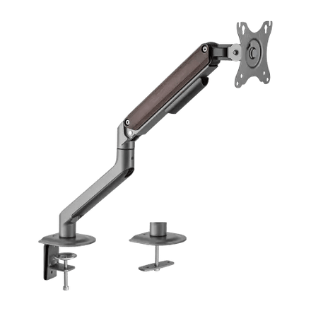 VSYS VMAE-C012 Spring-Assisted Single Monitor Arm for 17"–32" Monitors, 9 kg