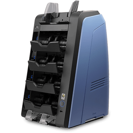 Kisan K5A High Speed 4+1 Pocket Fitness Sorter – Desktop Currency Counter