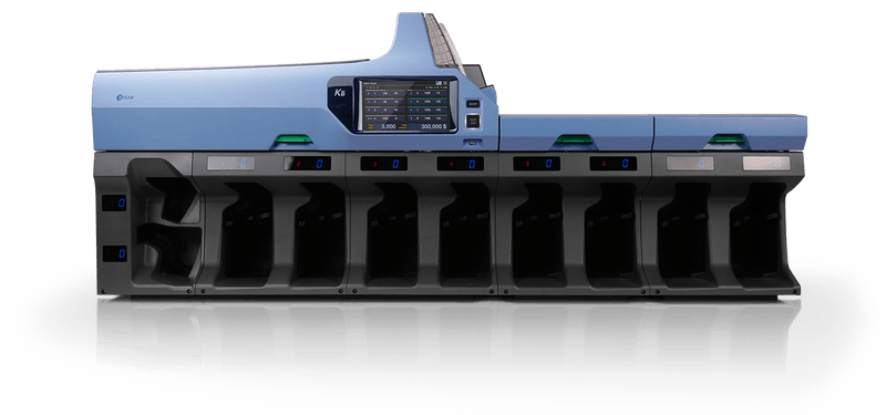 Kisan K6 Expandable Multi-Pocket Currency Sorting Solution Kisan K6 Expandable Multi-Pocket Currency Sorting Solution