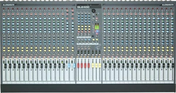 Allen & Heath 30 Mono, 2 Stereo Inputs 4 Bus Live Mixer Allen & Heath 30 Mono, 2 Stereo Inputs 4 Bus Live Mixer