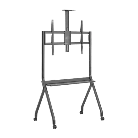 VSYS VTLX16-69FW Heavy-Duty Mobile TV Cart for 55"–100" Displays, 120 kg
