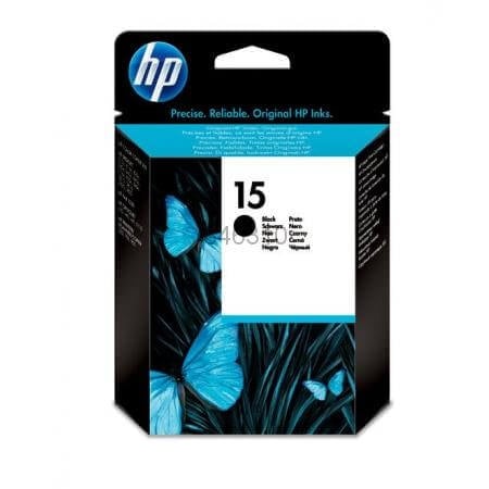 HP 14 Black Original Ink Cartridge C6615D