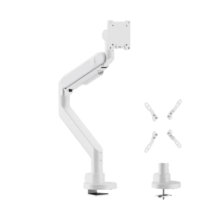 VSYS VMAD-C012 Gas-Spring Monitor Arm for 24"–57" Monitors, up to 27 kg