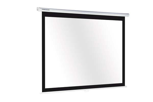 Legamaster 150x200cm Manual Projection Screen – 4:3, Matte White Legamaster 150x200cm Manual Projection Screen – 4:3, Matte White