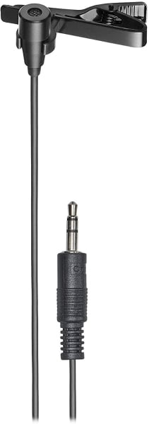 Audio-Technica ATR3350xiS Omnidirectional Condenser Clip-On Microphone For Smartphones Audio-Technica ATR3350xiS Omnidirectional Condenser Clip-On Microphone For Smartphones