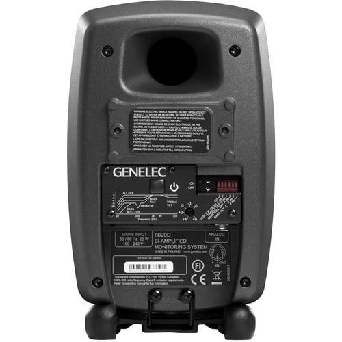 Genelec 8020D Studio Monitor - Dark Grey Genelec 8020D Studio Monitor - Dark Grey