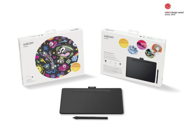 Wacom Intuos Medium Bluetooth Black W/CTL-6100WLK-N Wacom Intuos Medium Bluetooth Black W/CTL-6100WLK-N