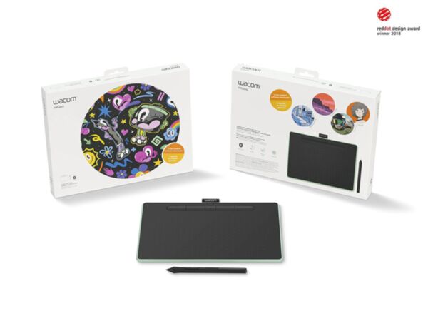 Wacom Intuos Medium Bluetooth Pistachio W/CTL-6100WLE-N Wacom Intuos Medium Bluetooth Pistachio W/CTL-6100WLE-N