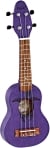 Ortega K1-PUR Keiki Soprano Ukulele Satin Purple Finish Ortega K1-PUR Keiki Soprano Ukulele Satin Purple Finish
