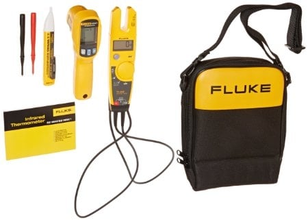 Fluke T5-600/62MAX+/1AC II IR Thermometer, Electrical Tester and Voltage Detector Kit Fluke T5-600/62MAX+/1AC II IR Thermometer, Electrical Tester and Voltage Detector Kit