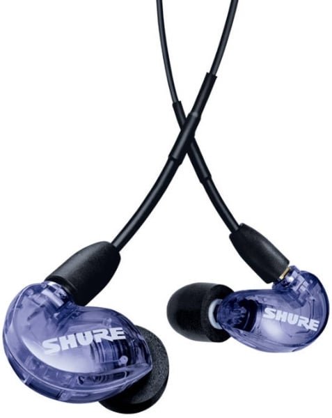 Shure SE215SPEPL+UNI-EFS EARPHONE, PURPLE W/MODEL:RMCE-UNI Shure SE215SPEPL+UNI-EFS EARPHONE, PURPLE W/MODEL:RMCE-UNI