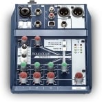Soundcraft Notepad 5 Small Format Analog Five Channel Console Mixer Soundcraft Notepad 5 Small Format Analog Five Channel Console Mixer