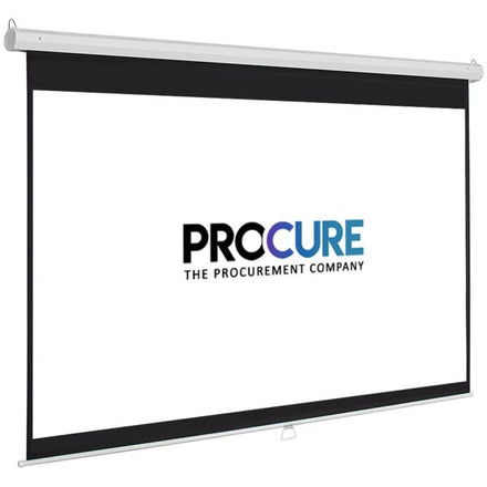 Buy iView 172cm x 130cm Manual Wall / Ceiling Screen - 1:1 Aspect - 86" Diagonal in Dubai, Sharjah, Abu Dhabi, Ajman, Al Ain, Ras Al Khaimah, Fujairah, Umm al Quwain, UAE