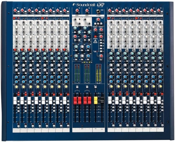 Soundcraft LX7ii 16 Channel, 2 Stereo Inputs Console Audio Mixer Soundcraft LX7ii 16 Channel, 2 Stereo Inputs Console Audio Mixer