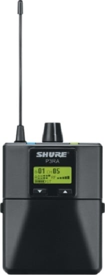 Shure P3RA=-K3E PSM300 Professional Bodypack Receiver Shure P3RA=-K3E PSM300 Professional Bodypack Receiver