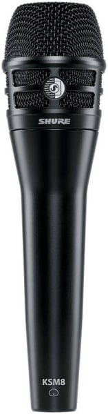 Shure KSM8/B Dualdyne Cardioid Dynamic Handheld Vocal Microphone, Black Shure KSM8/B Dualdyne Cardioid Dynamic Handheld Vocal Microphone, Black