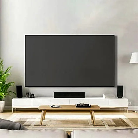 Black Diamond TBF100BD14 Fixed Frame Projector Screen – 100", 16:9, ALR