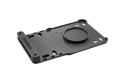 Barco ClickShare wall mount plate with rubber rings and screw pack