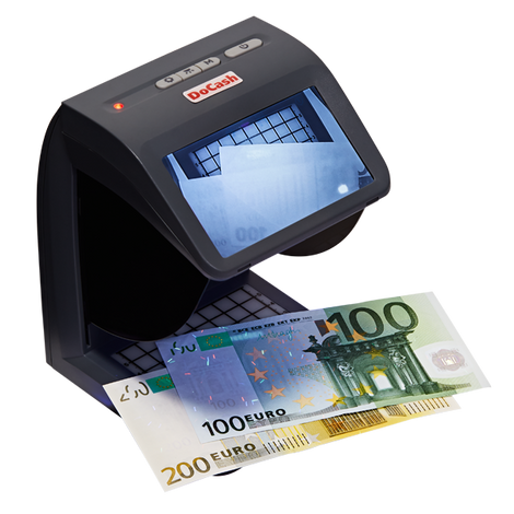 DoCash mini Combo Compact Banknote Detector, SKU DoCash mini Combo, Professional Currency Verification Equipment