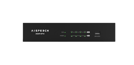 AISPEECH DP44 conferencing audio DSP, desktop and 1U rack unit