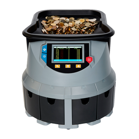 DoCash 953 Coin Sorter, Professional Bank-Grade Coin Counter, SKU DoCash 953