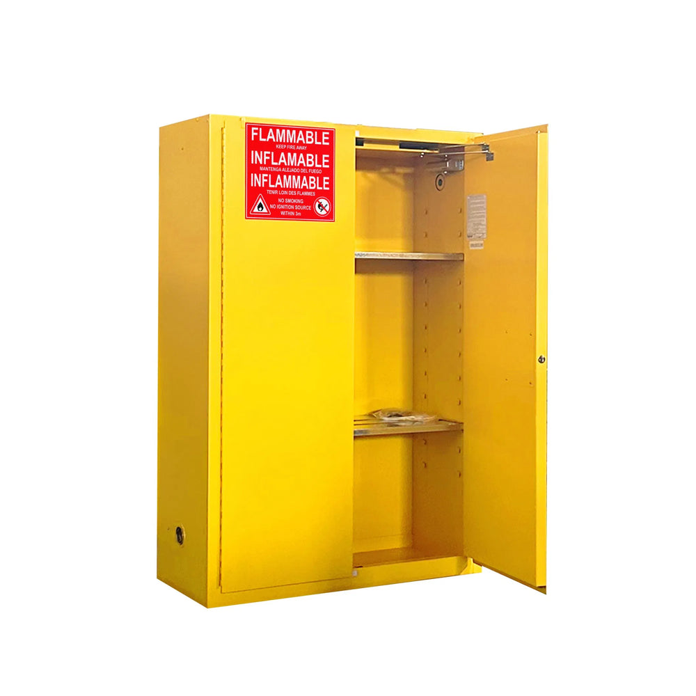 SAI-U Flammable Safety Cabinet SC2045Y – Industrial Storage, Yellow, SC2045Y SAI-U Flammable Safety Cabinet SC2045Y – Industrial Storage, Yellow, SC2045Y