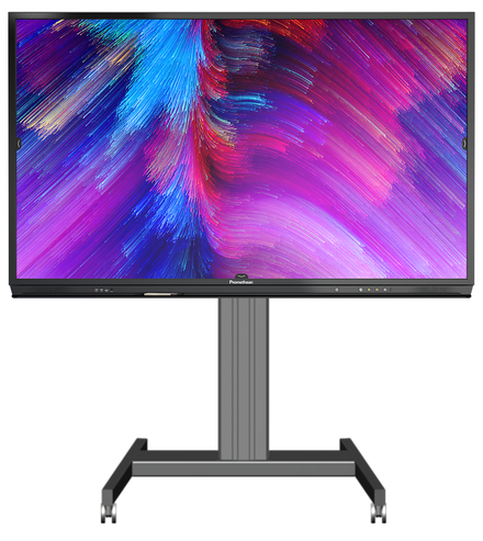 Promethean ActivPanel fixed-height mobile stand by IWH with casters
