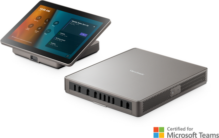 ViewSonic TeamJoin TRS10 Microsoft Teams Rooms kit with touch console and computing engine