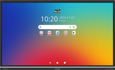 Viewsonic 75" 4K 16:9 Android EDLA ViewBoard interactive flat panel display