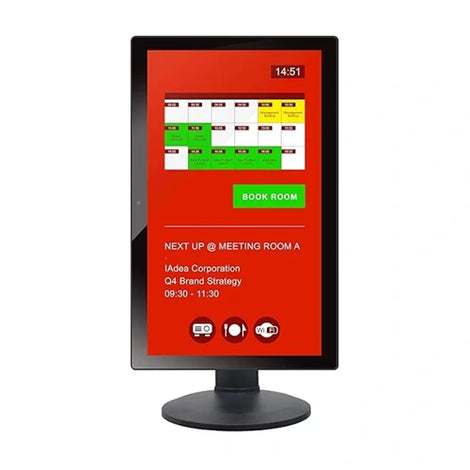 IAdea XDS-2288 22” Full HD Interactive Room Panel | Smart Meeting Room Display