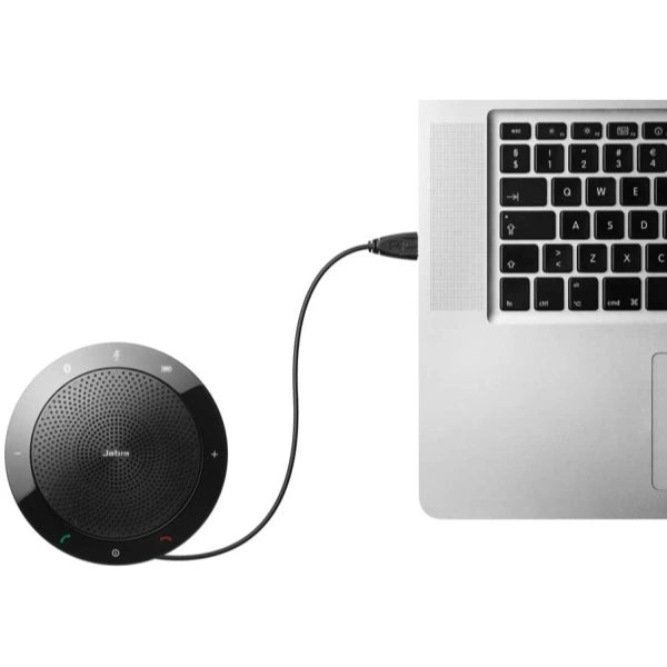 Jabra Speak 510 UC Wireless Bluetooth Speakerphone – Portable Conference Audio Solution Jabra Speak 510 UC Wireless Bluetooth Speakerphone – Portable Conference Audio Solution