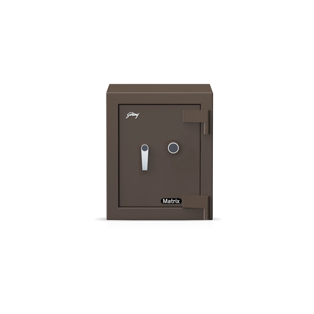 Godrej Matrix 1814 (50L) V6 KL Coffee Brown Safe - Matrix Keylock1814 Godrej Matrix 1814 (50L) V6 KL Coffee Brown Safe - Matrix Keylock1814