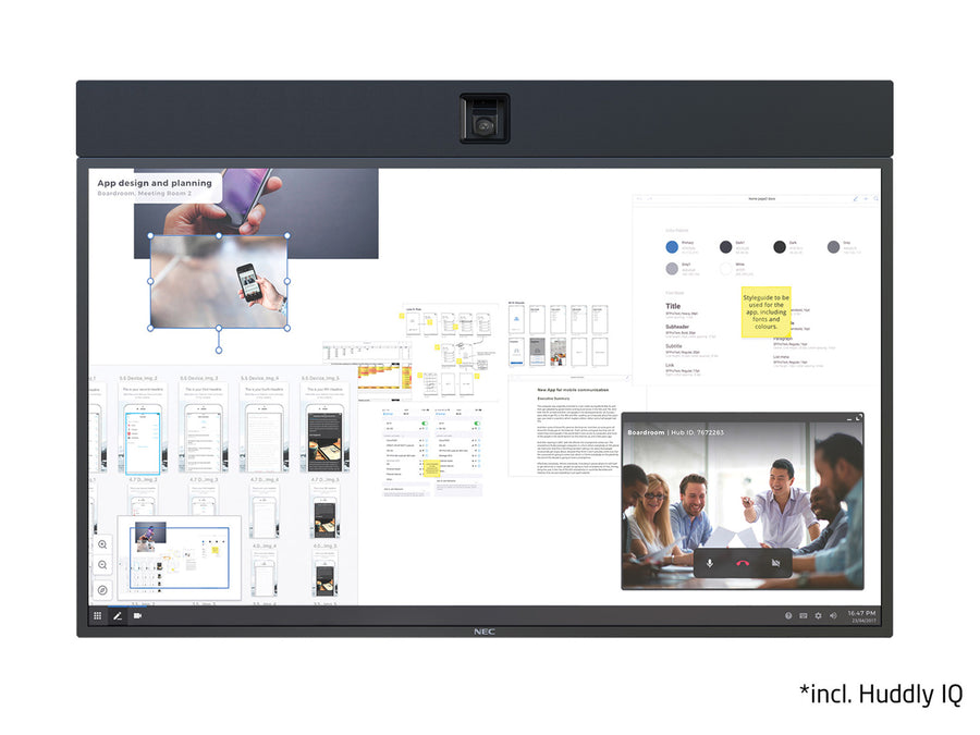 NEC InfinityBoard 2.1 55-inch Interactive Flat Panel