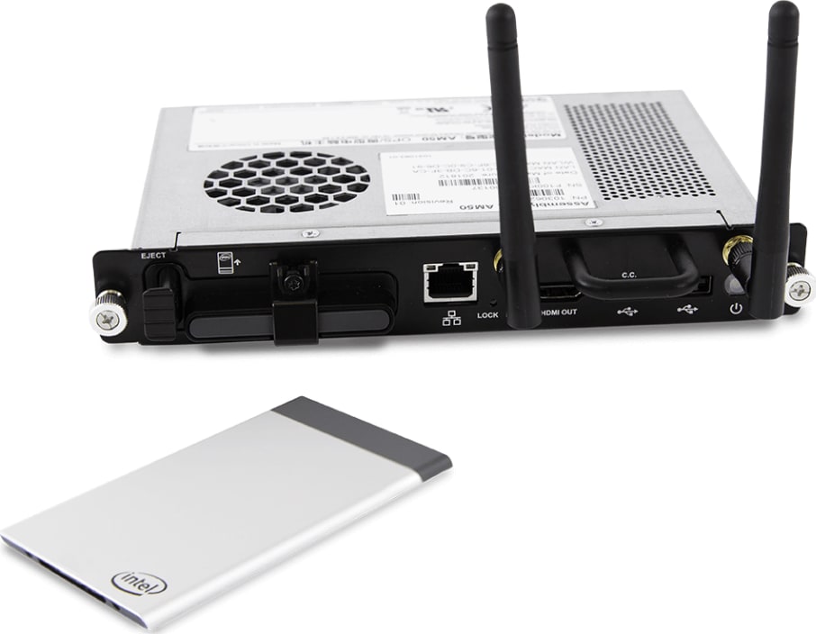 SMART iQ Appliance with Intel Compute Card for SMART Board - AM50 SMART iQ Appliance with Intel Compute Card for SMART Board - AM50