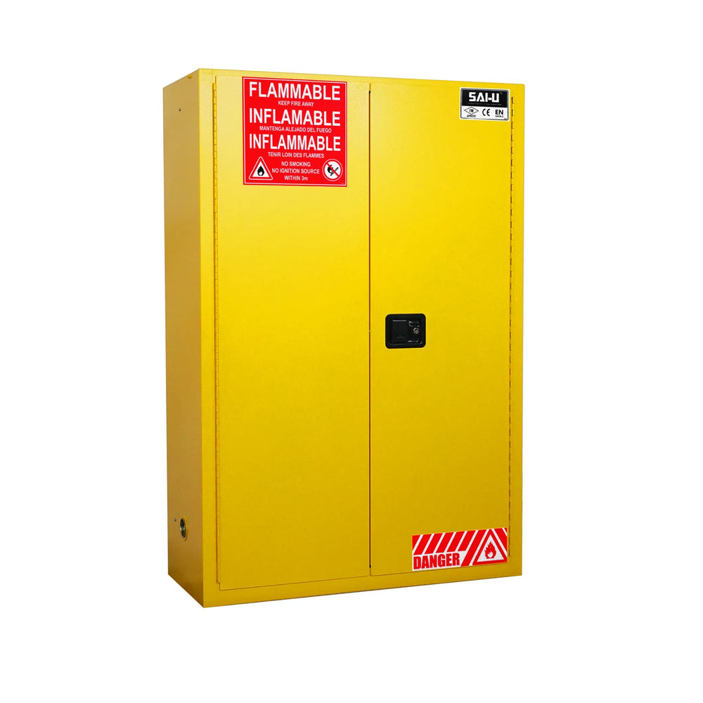 SAI-U Flammable Safety Cabinet SC0030R, Leak-Proof Storage for Dangerous Goods, SKU: SC0030R SAI-U Flammable Safety Cabinet SC0030R, Leak-Proof Storage for Dangerous Goods, SKU: SC0030R