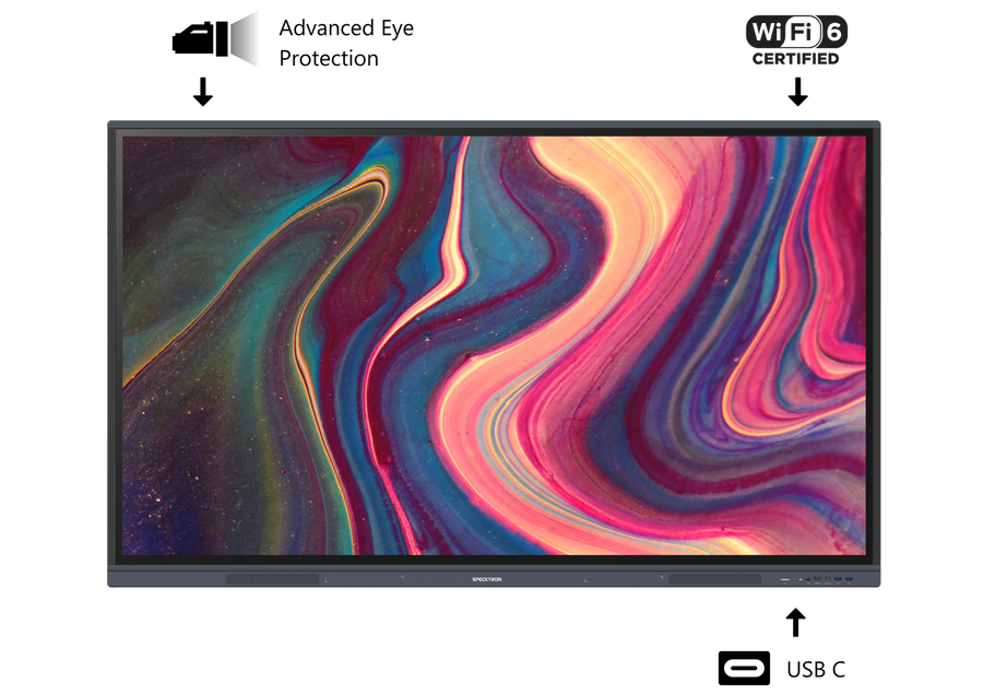Specktron UDX 98” Large Format UHD Interactive Touch Panel – Model UDX-98S2