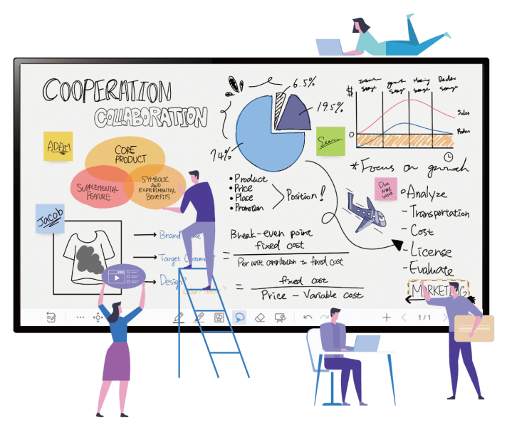 Newline Whiteboard Interactive Flat Panel Software