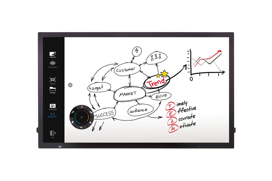 LG 55TC3D 55" Interactive Digital Board – Multi-Touch Display for Smart Collaboration