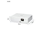 EPSON CO-W01 3000 Lumens 3 LCD HD Quality WXGA Projector EPSON CO-W01 3000 Lumens 3 LCD HD Quality WXGA Projector