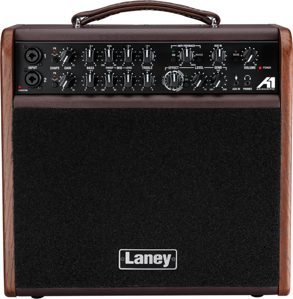 Laney A1 120W XLR-DI Acoustic Guitar Combo Amplifier Laney A1 120W XLR-DI Acoustic Guitar Combo Amplifier