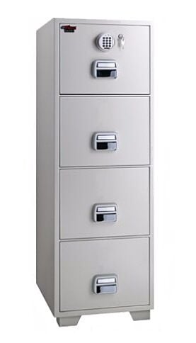 Eagle SF680-4EKX Fire Resistant 4 Drawer Filing Cabinet With Digital And Key Lock Eagle SF680-4EKX Fire Resistant 4 Drawer Filing Cabinet With Digital And Key Lock