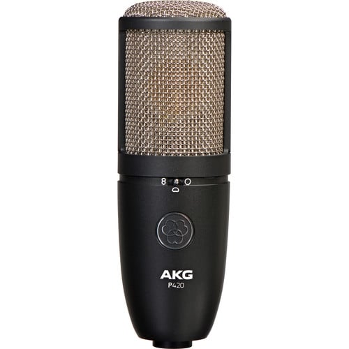 AKG P420 Project Studio Multi Pattern Large Diaphragm Condenser Microphone AKG P420 Project Studio Multi Pattern Large Diaphragm Condenser Microphone